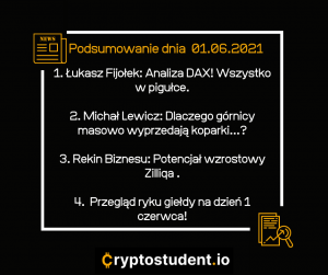 Dzień dziecka - podsumowanie najważniejszych informacji dnia! | Cryptostudent.io - kryptowaluty, blockchain, szkolenie, kurs Bitcoina platforma e-learningowa 1.06 cs