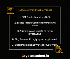 Weekendowe analizy i newsy z Cryptostudent.io | Cryptostudent.io - kryptowaluty, blockchain, szkolenie, kurs Bitcoina platforma e-learningowa 23 cs