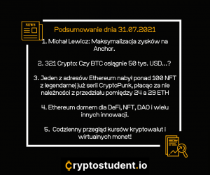 Sobotnie newsy i analizy z Cryptostudent.io | Cryptostudent.io - kryptowaluty, blockchain, szkolenie, kurs Bitcoina platforma e-learningowa 31 cs